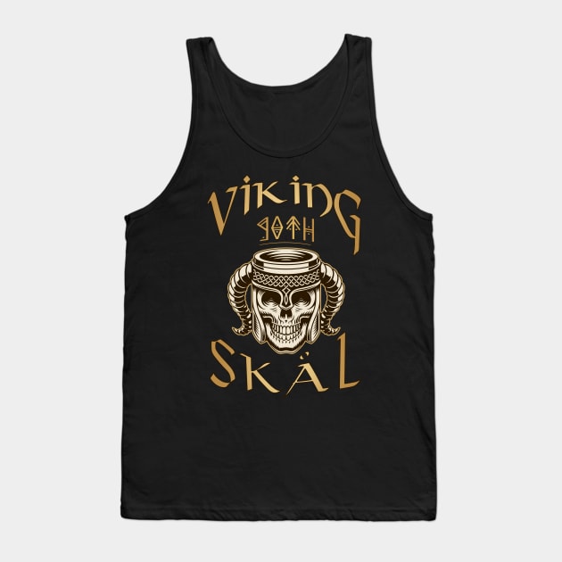 Viking-Skål: 90th Birthday Celebration for a Viking Warrior - Gift Idea Tank Top by KrasiStaleva